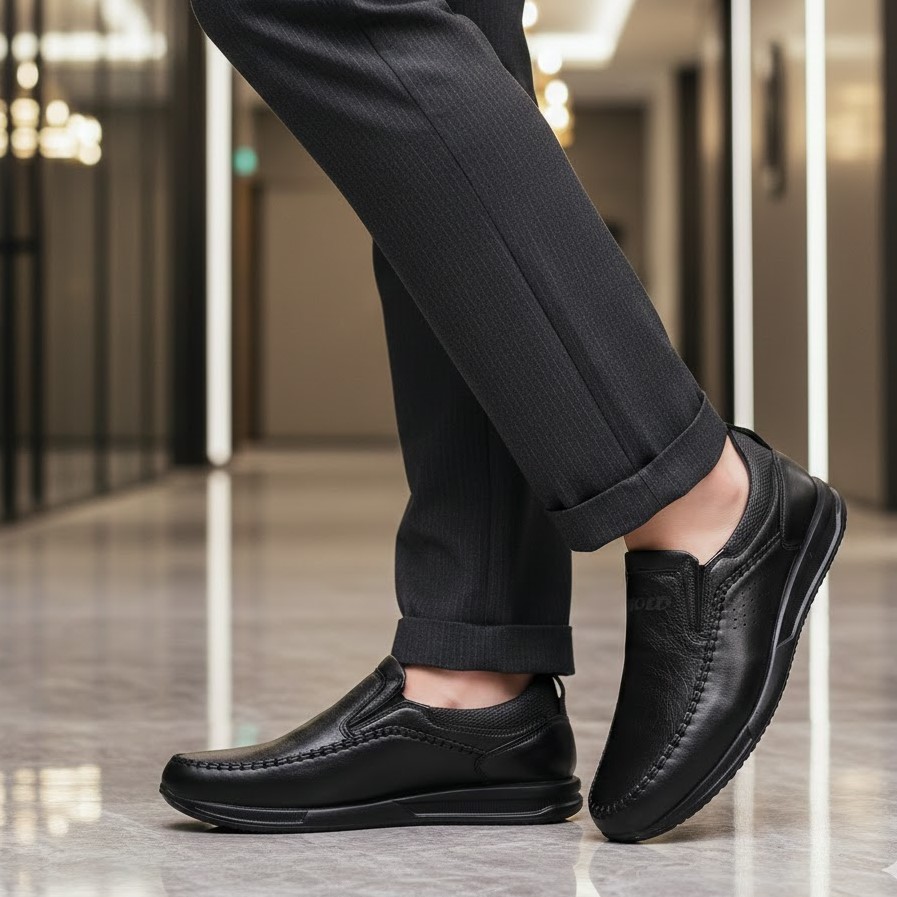 خرید آنلاین کفش طبی مردانه گلد مدل سروش کد 01